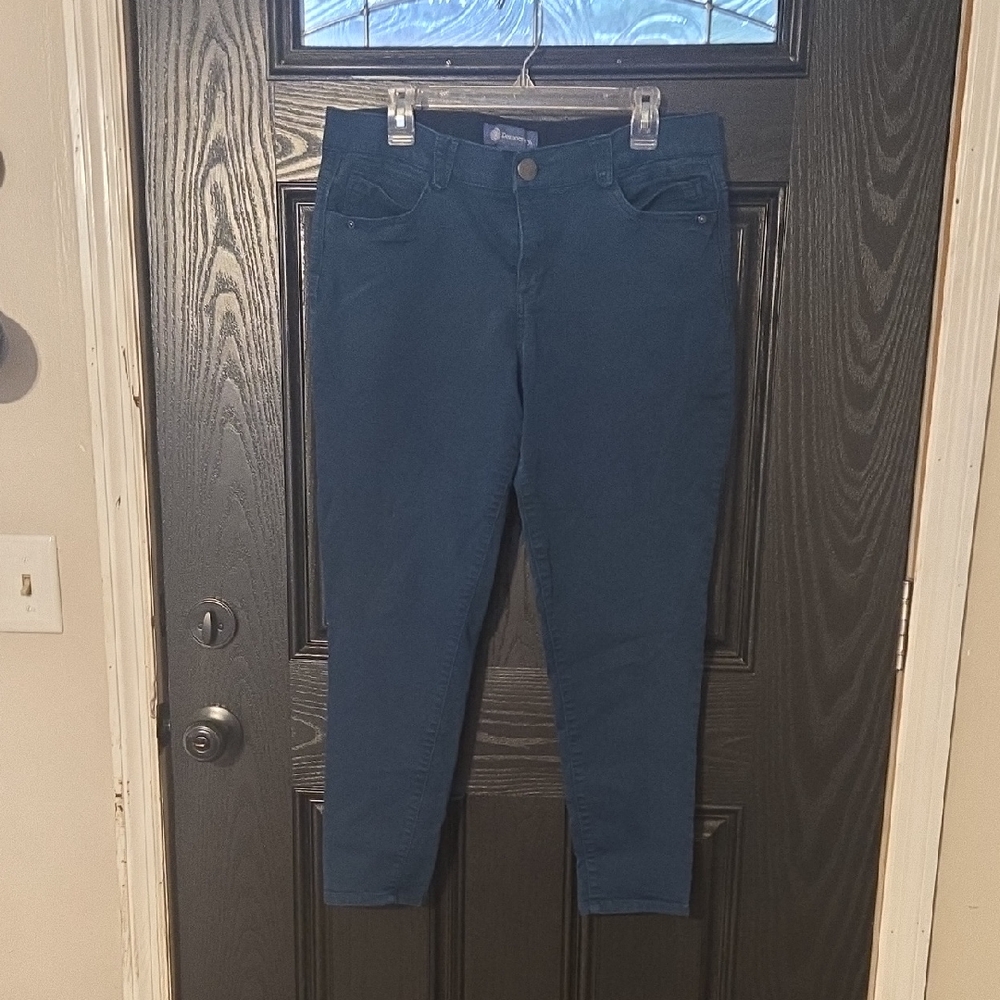 Democracy Women's Teal Ankle Jeans